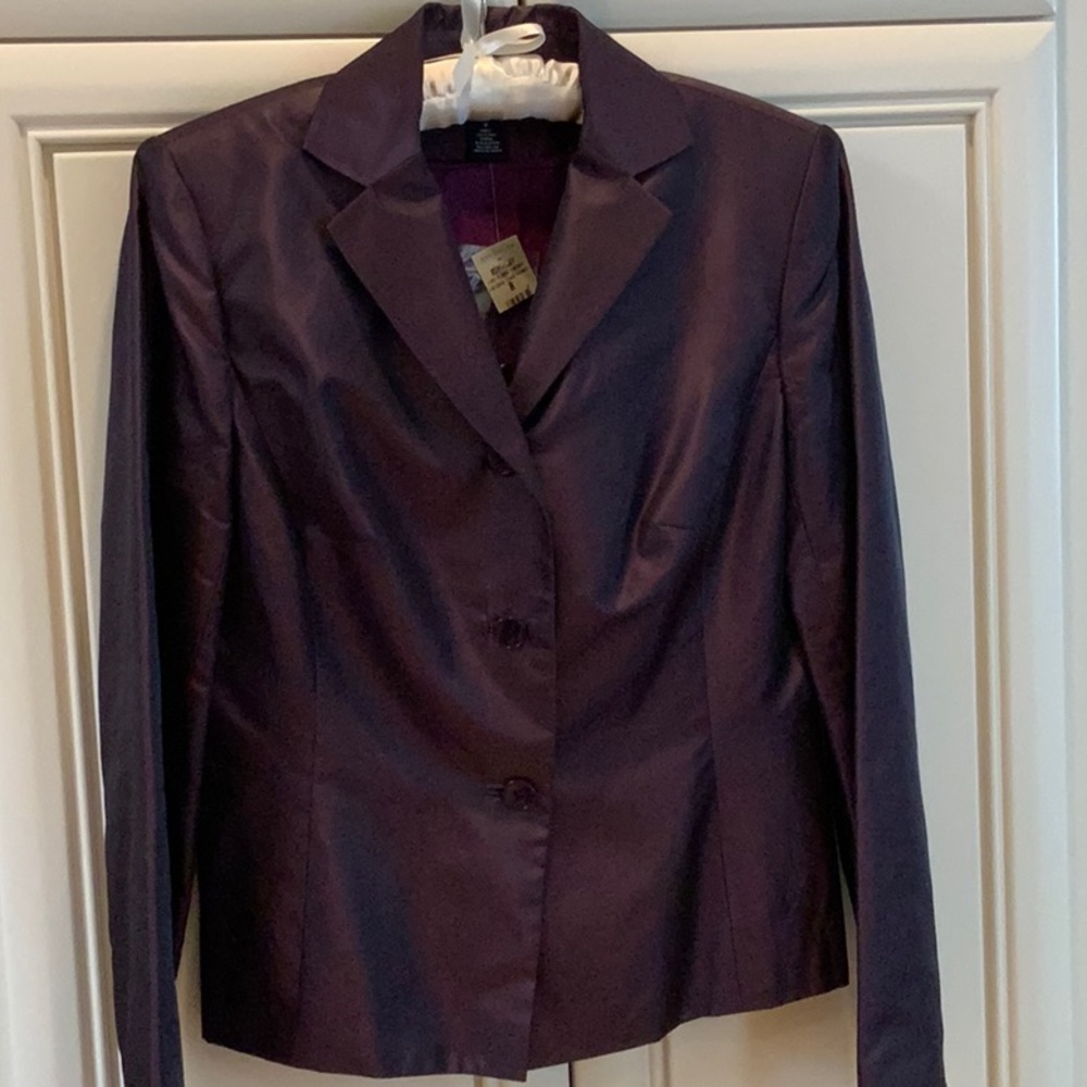 Ann Taylor silk jacket size 8 NWT